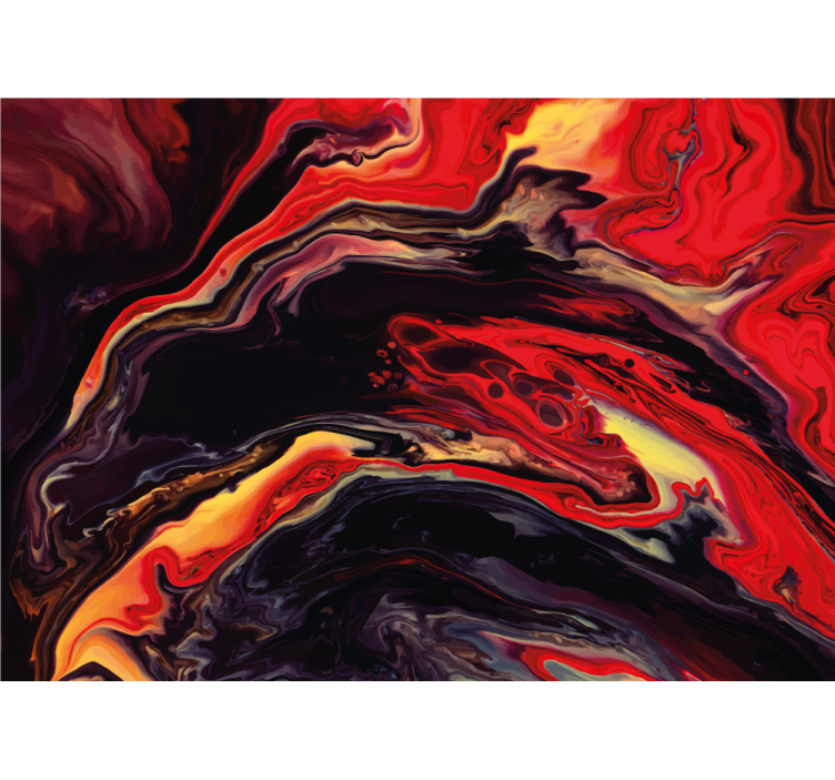 Abstract fotobehang dynamische draaiende patronen - TenStickers