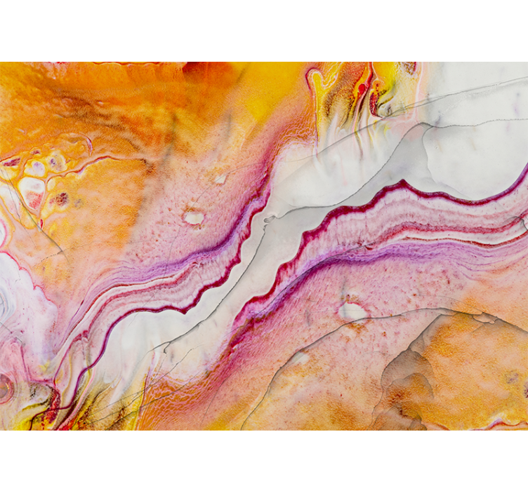 Abstract fotobehang levendige vloeibare patronen - TenStickers