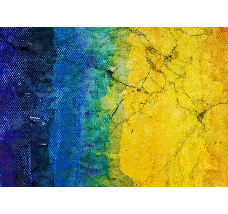 Abstract fotobehang levendige kleurensamenstellingen - TenStickers