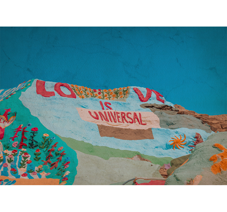 Foto behang liefde is universeel - TenStickers