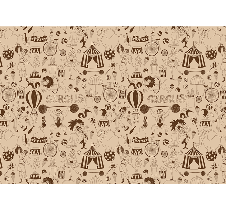 Fotobehang mensen circusuitvoering kunst - TenStickers