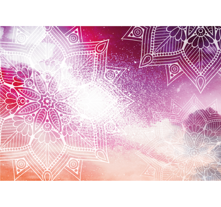 Fotobehang mandala gedetailleerde motieven - TenStickers