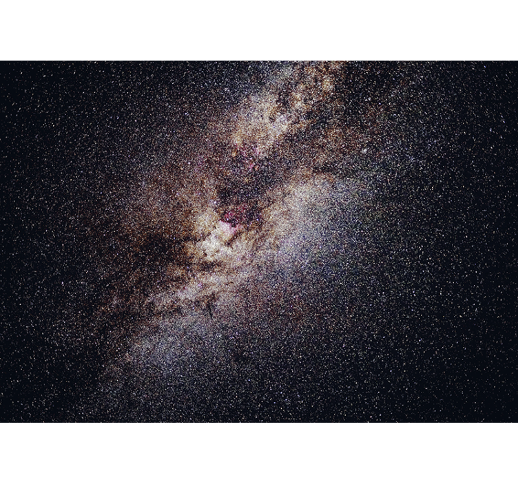 Fotobehang ruimte sterrenhemel galaxy - TenStickers