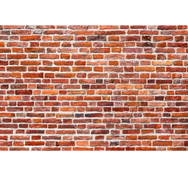 Fotobehang bakstenen rustiek bakstenen patroon - TenStickers
