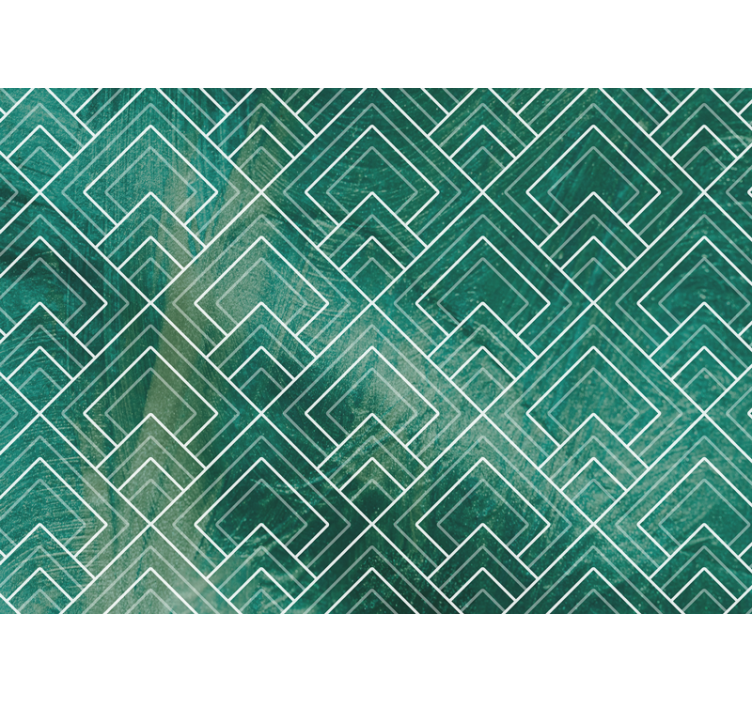 Fotobehang patronen geometrische indelingsidee - TenStickers