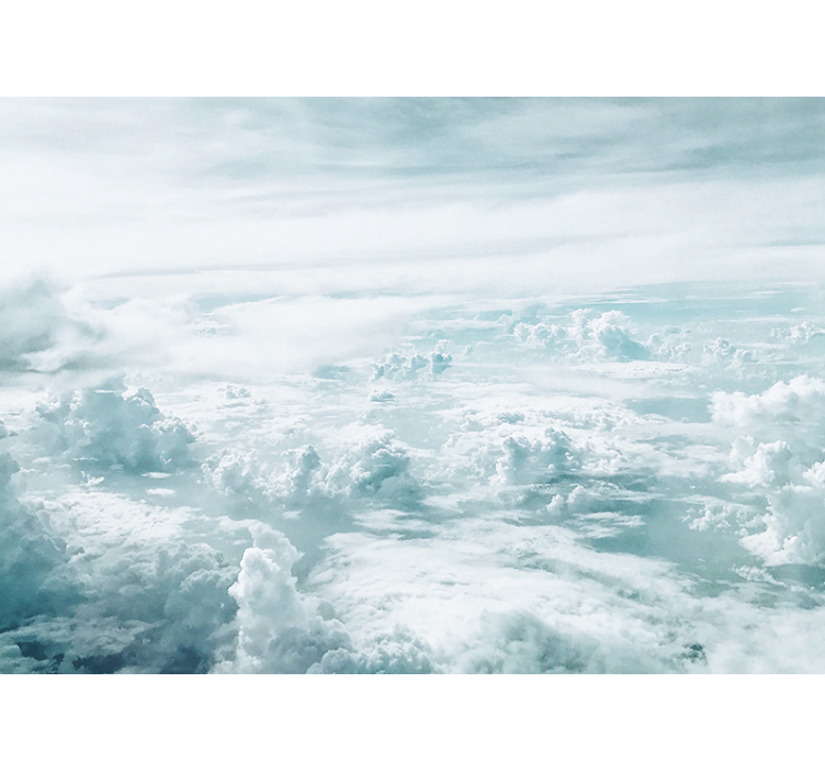 Fotobehang lucht overcast horizon perspectief - TenStickers