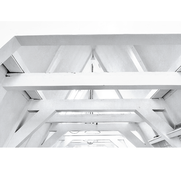 Fotobehang patronen architectonische structuur - TenStickers