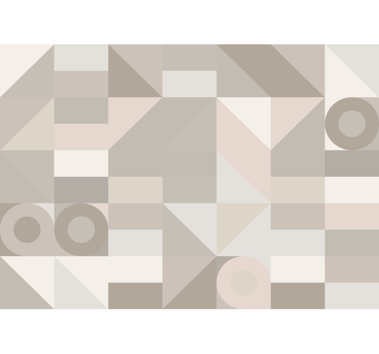 Fotobehang patronen geometrische vormen - TenStickers