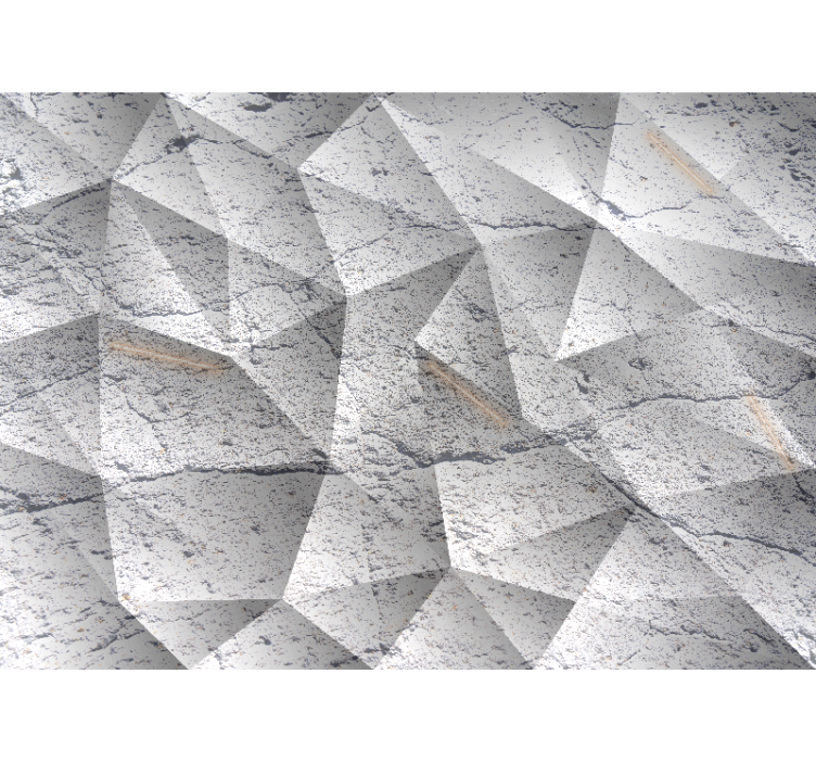 Fotobehang patronen geometrisch steenstijl - TenStickers