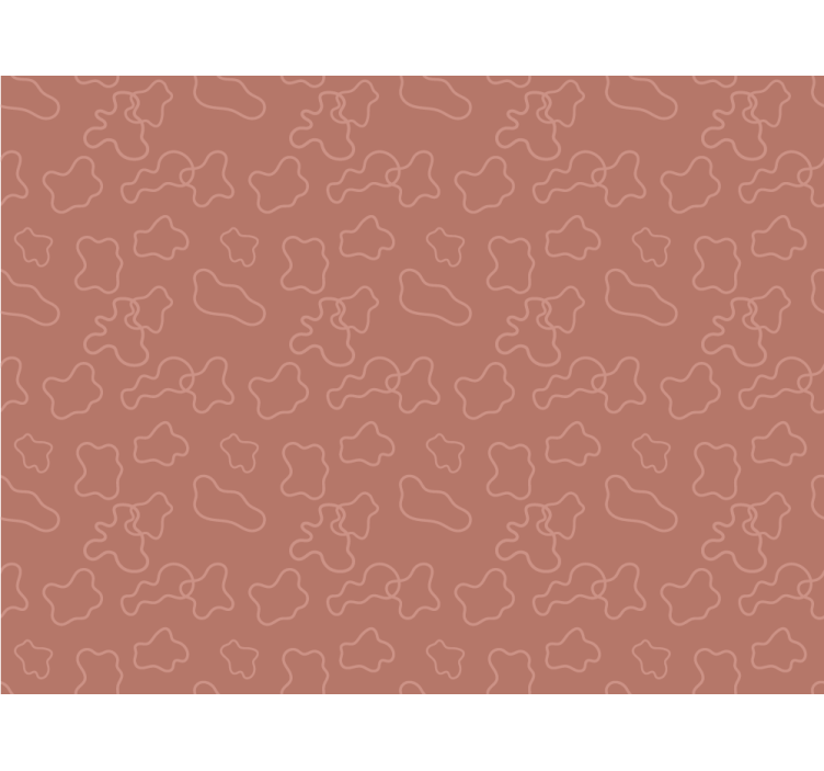 Fotobehang patronen natuurlijke vorm arrangement - TenStickers