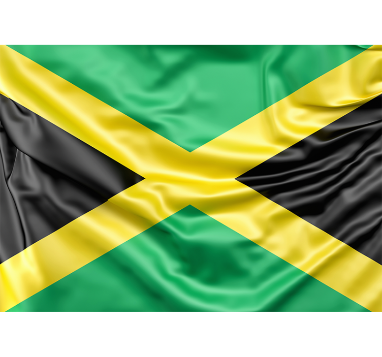 Jamaicaanse vlag Fotobehang new york - TenStickers