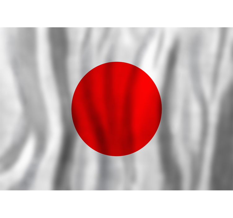 Japanse vlag Fotobehang new york - TenStickers