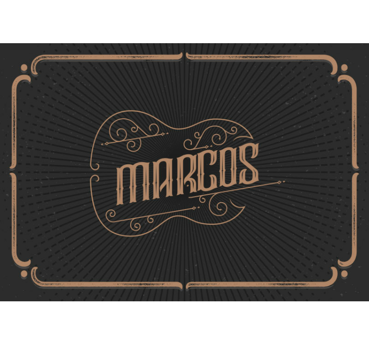 Gepersonaliseerd elegant ontwerp fotobehang tienerkamer - TenStickers