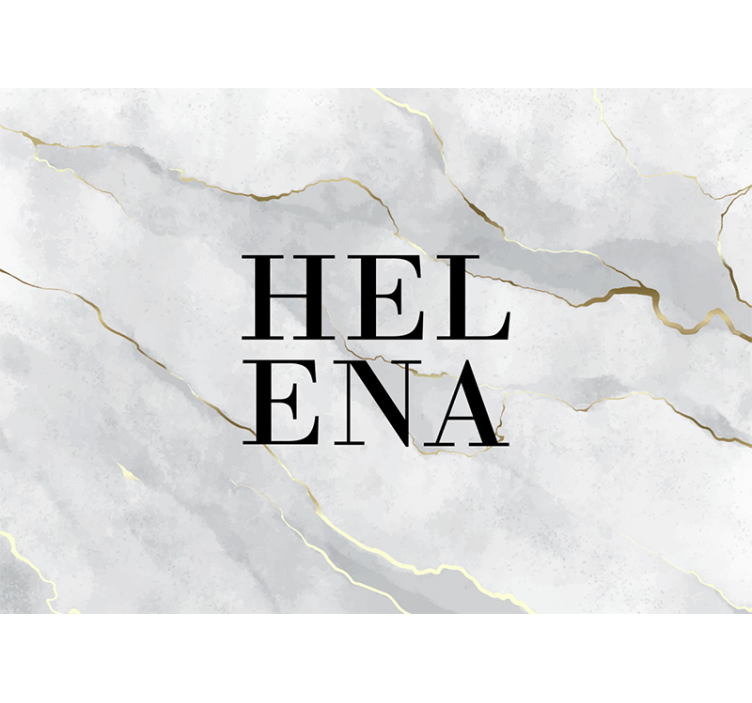 Gepersonaliseerde tekstaccent fotobehang tekst - TenStickers