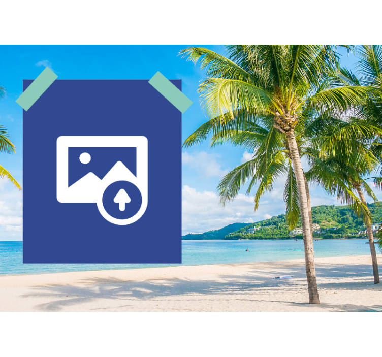 Foto behang liefde koppel strandmoment - TenStickers