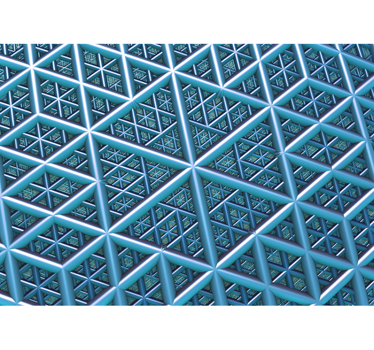 Abstract fotobehang geometrisch patroon structuur - TenStickers