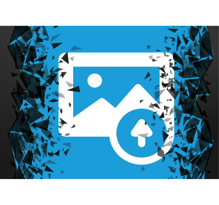 Uitbraak portret foto behang dieren - TenStickers