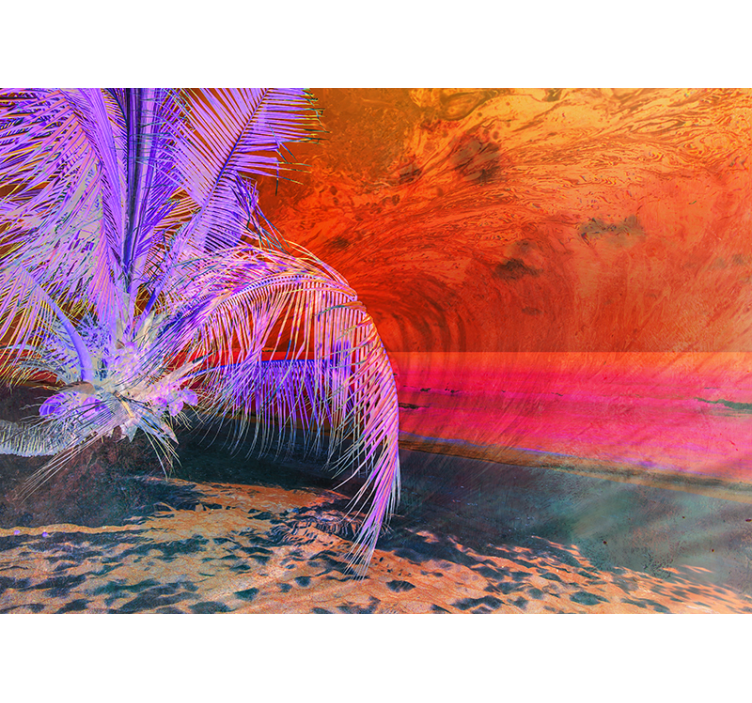 Fotobehang natuur tropisch strand ontsnapping - TenStickers