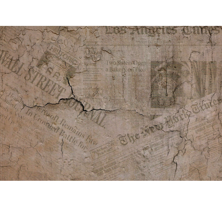 Verweerde oude textuur fotobehang print - TenStickers