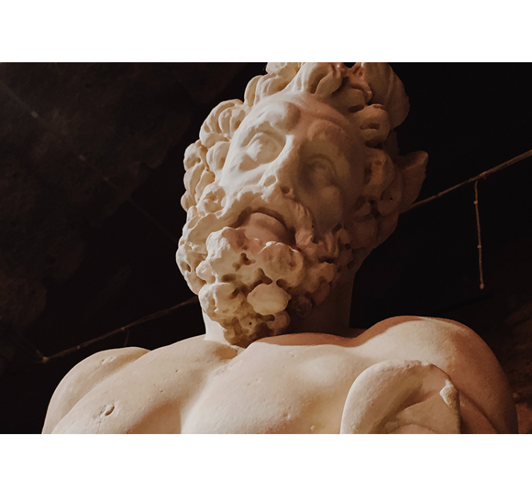 Fotobehang klassiek sculptuur detail - TenStickers