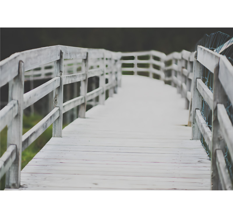 Foto behang liefde koppel omarmt sereniteit - TenStickers