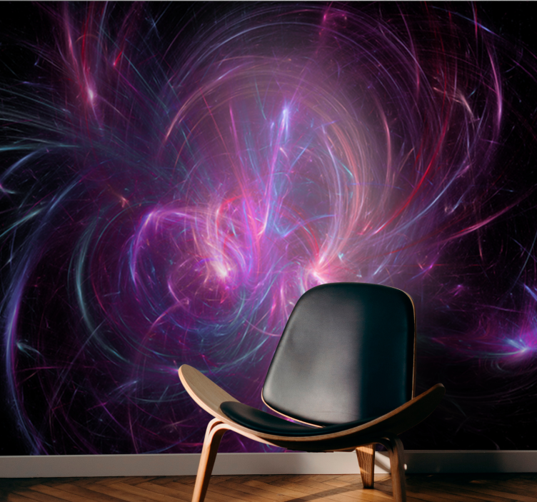 Abstract fotobehang kosmische energie werveling - TenStickers