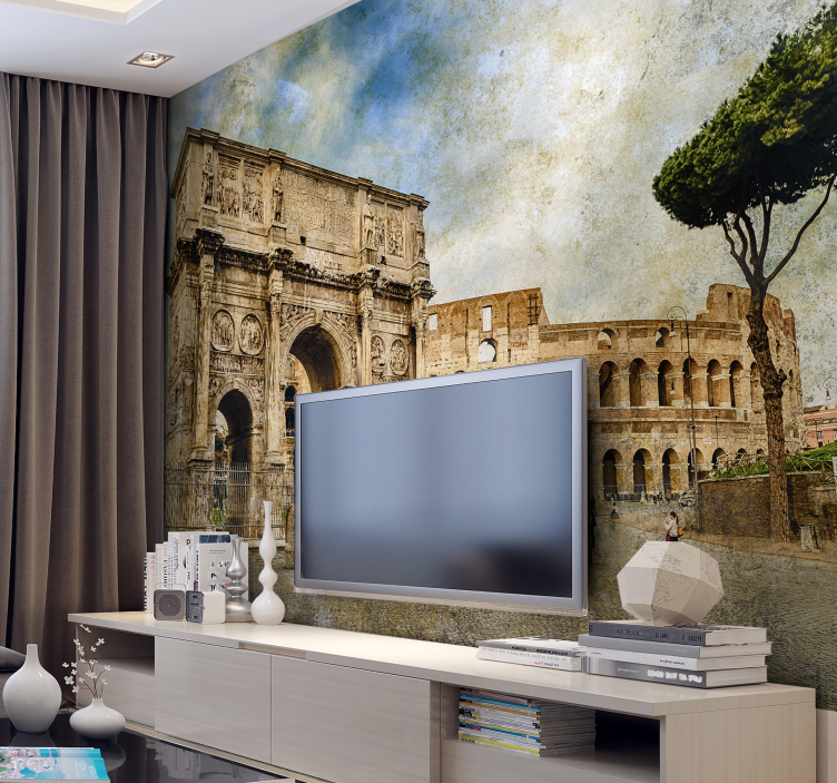 Arch of constantine Italy wall mural - TenStickers
