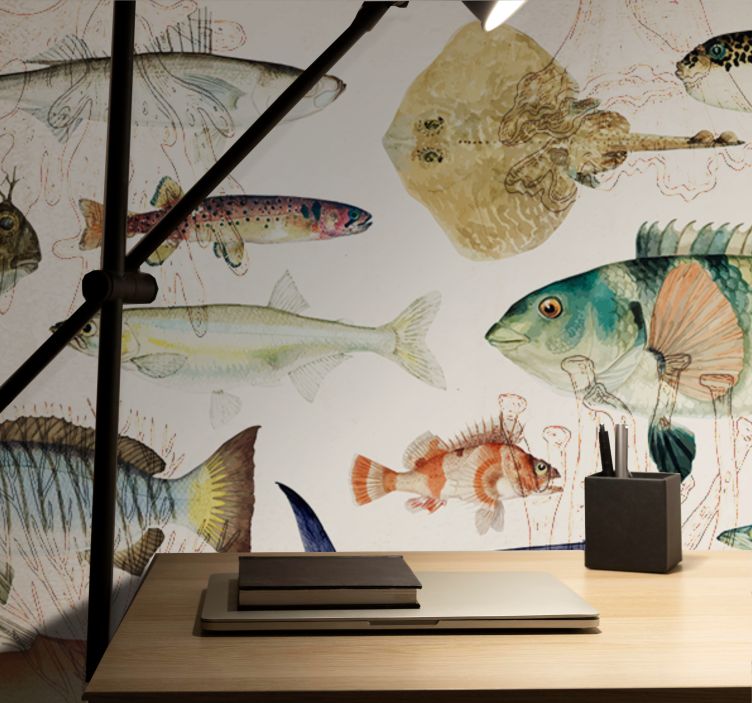 Foto behang dieren mariene leven collectie - TenStickers