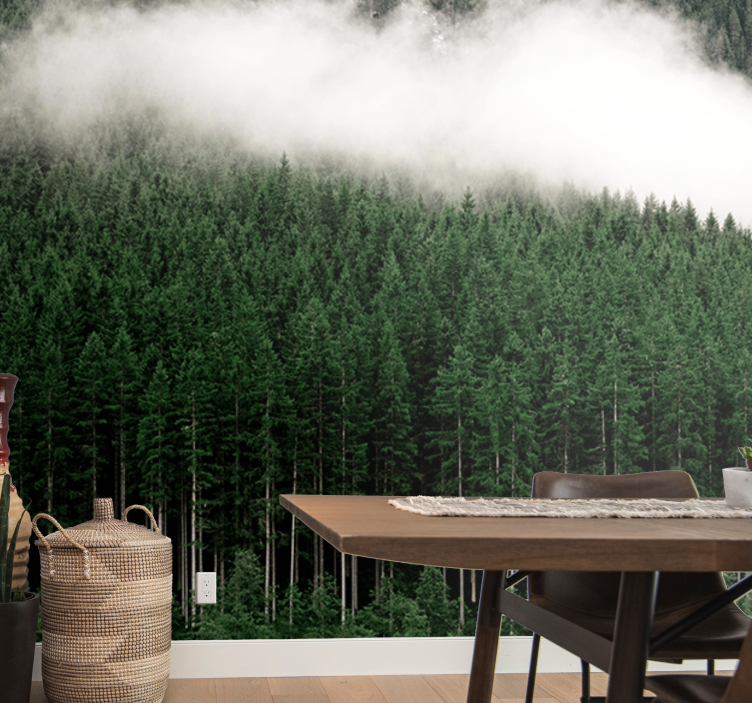 Fotobehang natuur majestueuze boslandschappen - TenStickers