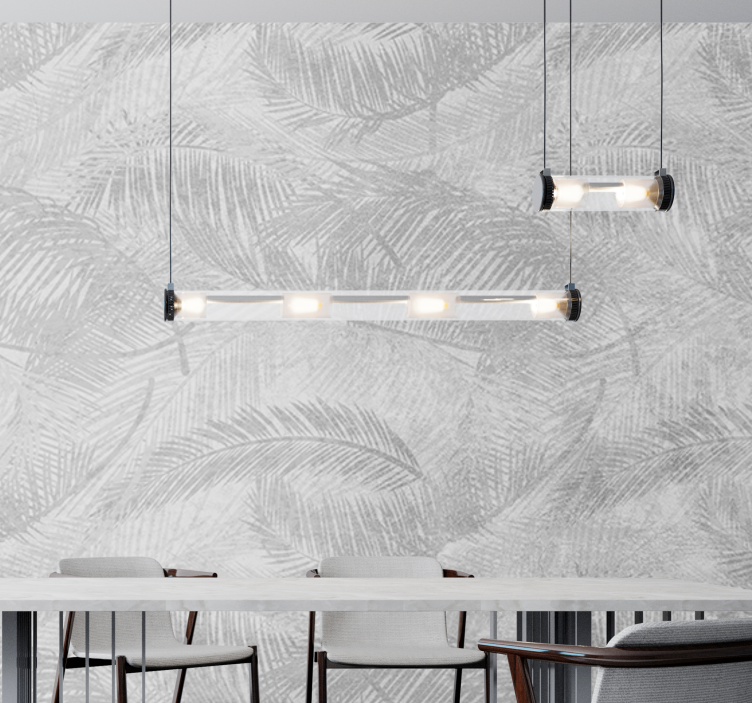 Fotobehang natuur stijlvolle bladpatronen - TenStickers