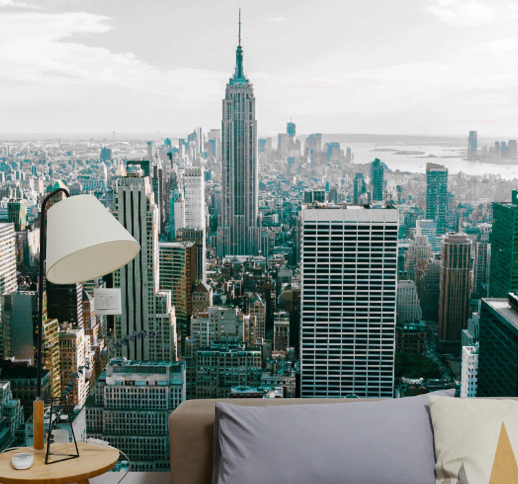 Fotobehang new york iconische stad skyline - TenStickers