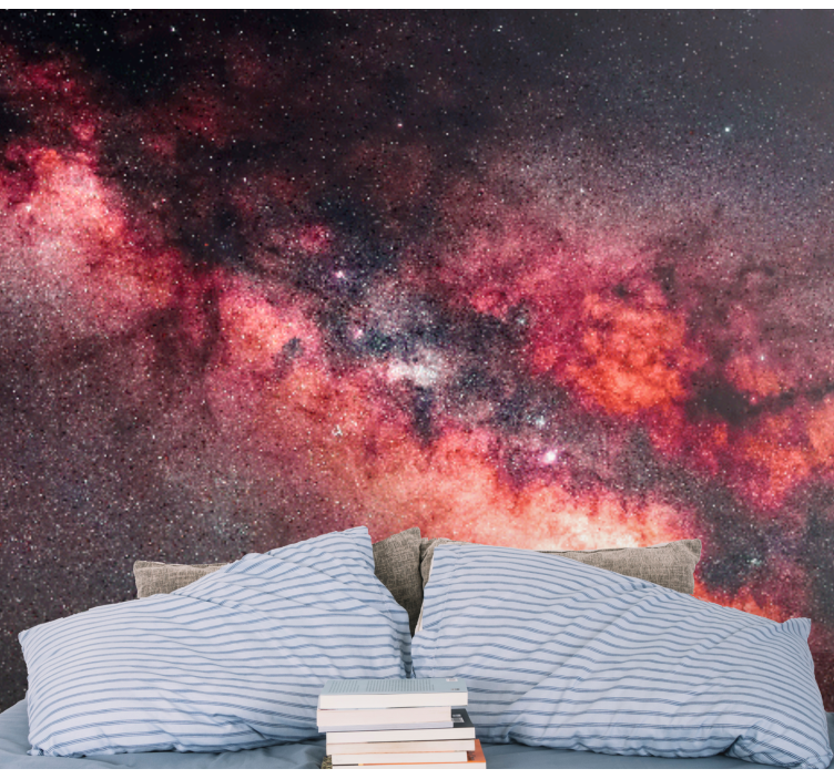 Fotobehang ruimte galactische nebula scène - TenStickers