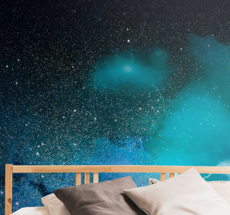 Fotobehang ruimte galaxy nevel scene - TenStickers