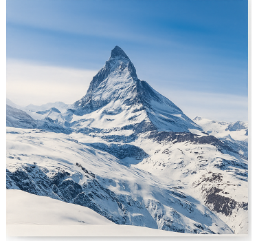 Matterhorn, zwitserland fotobehang bergen - TenStickers