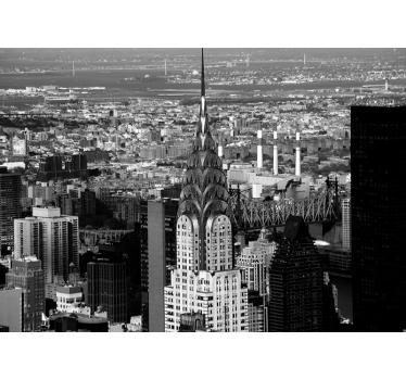 Stedelijk landschap chic fotobehang New York - TenStickers