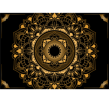Fotobehang mandala elegant mandala ontwerp - TenStickers