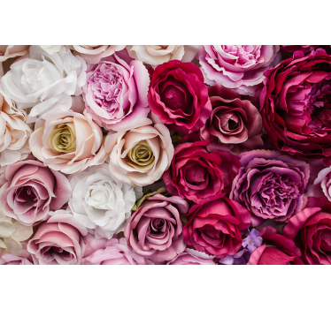 Bloemen foto behang mooie rozen collectie - TenStickers