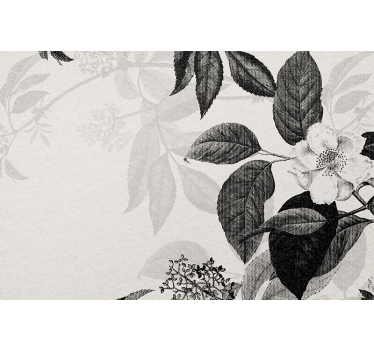 Bloemen foto behang elegante bloem compositie - TenStickers