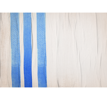 Fotobehang patronen blauwe streep motief - TenStickers