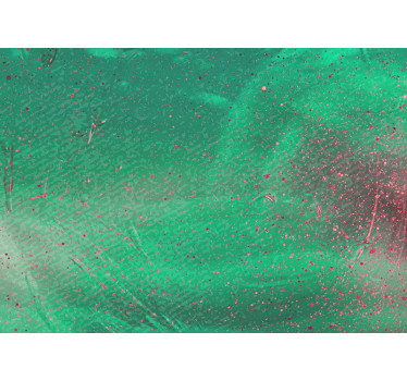 Abstract fotobehang geweven groene spetters - TenStickers