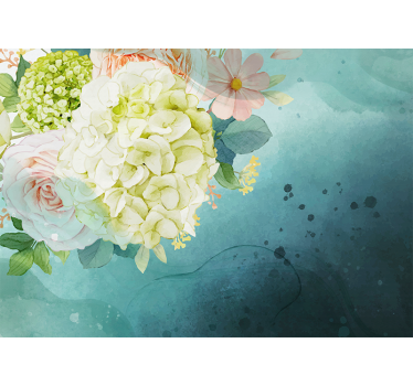 Bloemen foto behang bloemenboeket arrangement - TenStickers