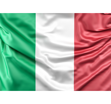 Italiaanse vlag Fotobehang  - TenStickers