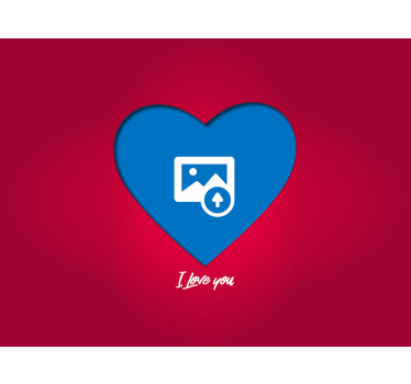 Oprechte verbinding foto behang liefde - TenStickers