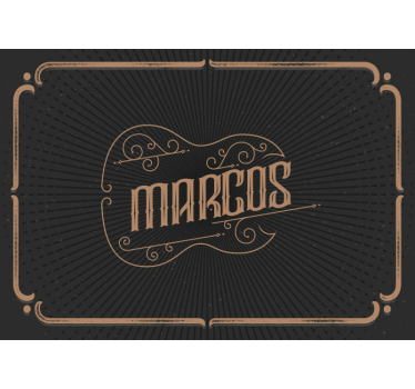 Gepersonaliseerd elegant ontwerp fotobehang tienerkamer - TenStickers