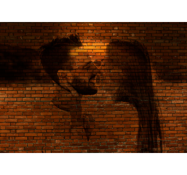Foto behang liefde koppel omhelzing - TenStickers