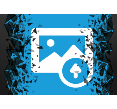 Uitbraak portret foto behang dieren - TenStickers