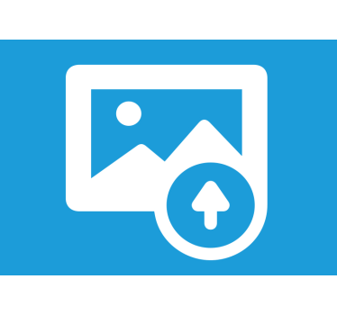 Fotobehang zee palmboom ontsnapping - TenStickers