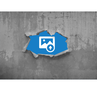 Tropische bladontsnapping fotobehang natuur - TenStickers