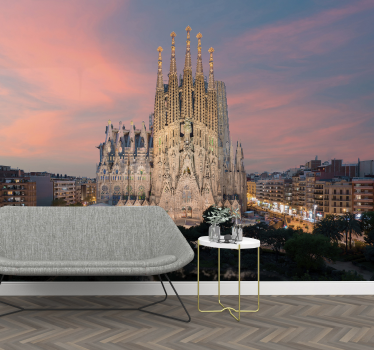 Architectuur Barcelona fotobehang  - TenStickers