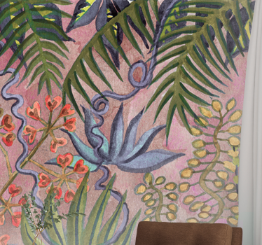 Fotobehang natuur tropische flora tentoonstelling - TenStickers